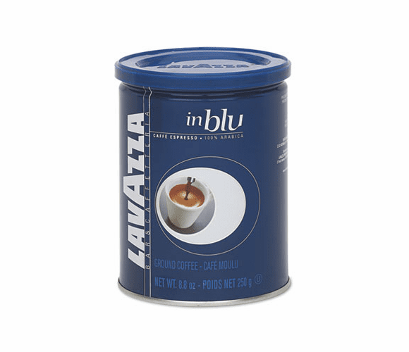 LAV3302 Blue Ground Espresso Coffee, 8.8 oz Can By LAVAZZA