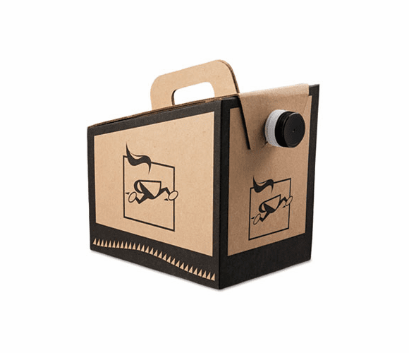 LBP7175 Beverage On The Move Box, 96 oz, Kraft, 25 per Carton By LBP MANUFACTURING