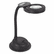 LEDL9005 Gooseneck Compact Fluorescent Desk Magnifier Lamp, 12-1/2" High, Black By LEDU CORP.
