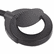 LEDL9005 Gooseneck Compact Fluorescent Desk Magnifier Lamp, 12-1/2" High, Black By LEDU CORP.