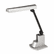 LEDL9008 Fluorescent Desk Lamp, Electronic Ballast, Folding Shade, 15-1/2 Inch, Silver By LEDU CORP.