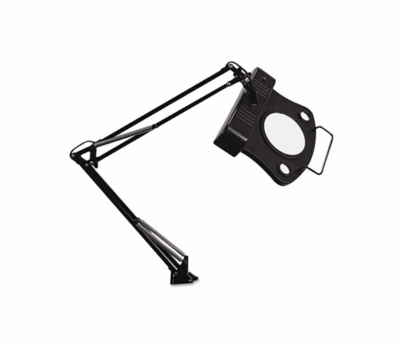 LEDL9061 Fluorescent Desk Magnifier Lamp, 27-1/2 Inches High, Black By LEDU CORP.