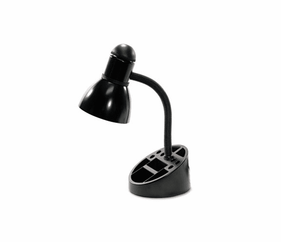 LEDL9088 Organizer Incandescent Desk Lamp, Black, 16 Inches High By LEDU CORP.