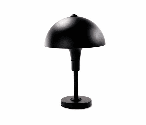 LEDL9098 Table Lamp with Steel Shade, Matte Black, 19-1/2 Inches High By LEDU CORP.