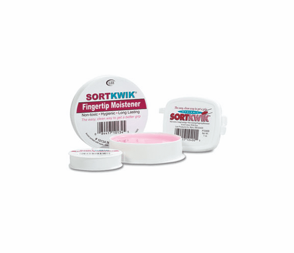LEE10050 Sortkwik Fingertip Moisteners, 3/8 oz, Pink By LEE PRODUCTS COMPANY