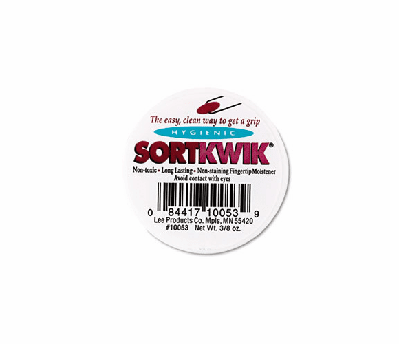 LEE10053 Sortkwik Fingertip Moisteners, 3/8 oz, Pink, 3/Pack By LEE PRODUCTS COMPANY