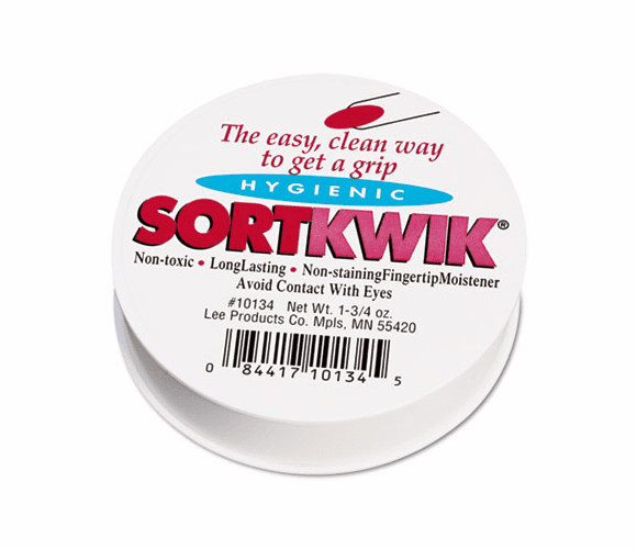 LEE10134 Sortkwik Fingertip Moisteners, 1 3/4 oz, Pink By LEE PRODUCTS COMPANY