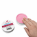 LEE10134 Sortkwik Fingertip Moisteners, 1 3/4 oz, Pink By LEE PRODUCTS COMPANY