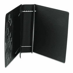 LEO61601 Varicap6 Expandable 1 To 6 Post Binder, 11 x 8-1/2, Black By CHARLES LEONARD, INC