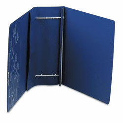 LEO61602 Varicap6 Expandable 1 To 6 Post Binder, 11 x 8-1/2, Blue By CHARLES LEONARD, INC