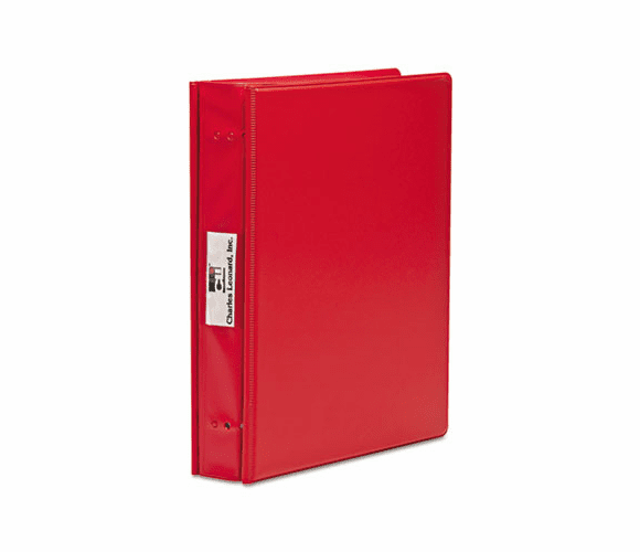 LEO61603 Varicap6 Expandable 1 To 6 Post Binder, 11 x 8-1/2, Red By CHARLES LEONARD, INC