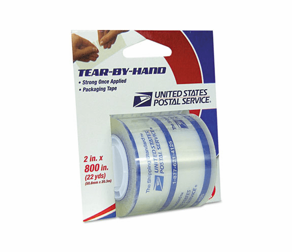 LEP83726 Tear-By-Hand Packaging Tape, 2" x 800", Clear By LEPAGE'S 2000 INC.