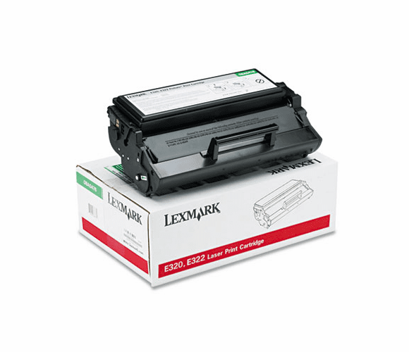 LEX08A0476 08A0476 Toner, 3000 Page-Yield, Black By LEXMARK INT'L, INC.