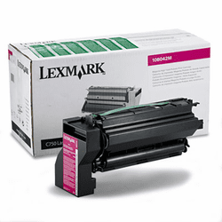 LEX10B042M 10B042M High-Yield Toner, 15000 Page-Yield, Magenta By LEXMARK INT'L, INC.