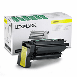 LEX10B042Y 10B042Y High-Yield Toner, 15000 Page-Yield, Yellow By LEXMARK INT'L, INC.