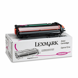 LEX10E0041 10E0041 Toner, 10000 Page-Yield, Magenta By LEXMARK INT'L, INC.