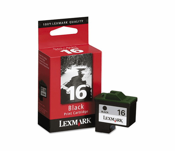 LEX10N0016 10N0016 Ink, 410 Page-Yield, Black By LEXMARK INT'L, INC.