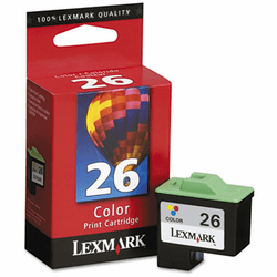 LEX10N0026 10N0026 Ink, 290 Page-Yield, Tri-Color By LEXMARK INT'L, INC.