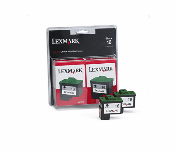LEX10N0138 10N0138 Ink, 820 Page-Yield, 2/Pack, Black By LEXMARK INT'L, INC.