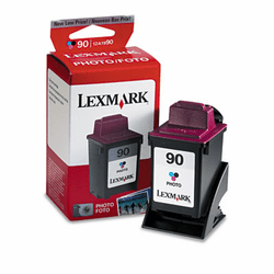LEX12A1990 12A1990 High-Yield Ink, 450 Page-Yield, Tri-Color By LEXMARK INT'L, INC.