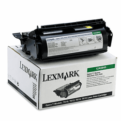 LEX12A5845 12A5845 High-Yield Toner, 25000 Page-Yield, Black By LEXMARK INT'L, INC.
