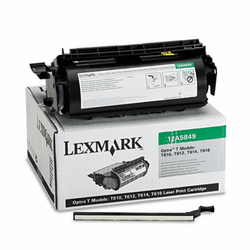 LEX12A5849 12A5849 High-Yield Toner for Labels, 25000 Page-Yield, Black By LEXMARK INT'L, INC.