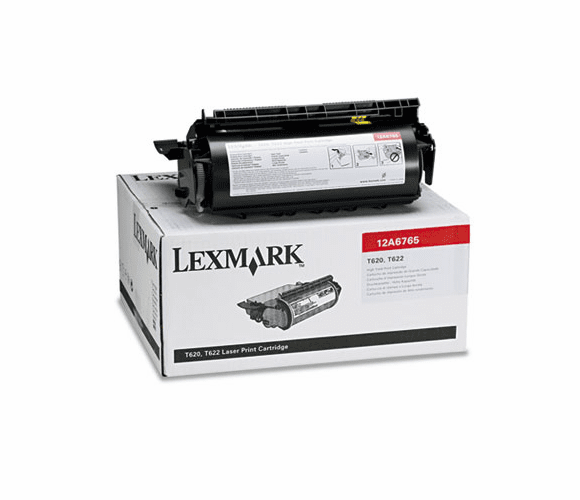 LEX12A6765 12A6765 High-Yield Toner, 30000 Page-Yield, Black By LEXMARK INT'L, INC.
