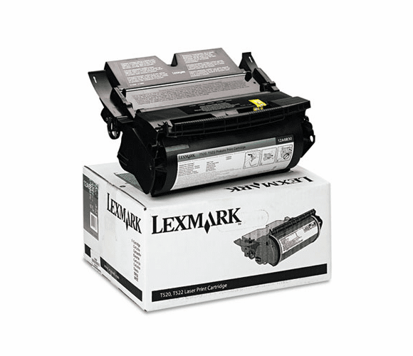 LEX12A6830 12A6830 High-Yield Toner, 7500 Page-Yield, Black By LEXMARK INT'L, INC.