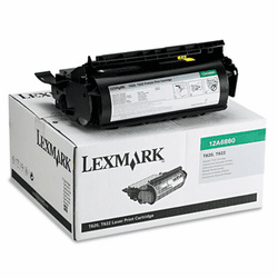 LEX12A6860 12A6860 Toner, 10000 Page-Yield, Black By LEXMARK INT'L, INC.
