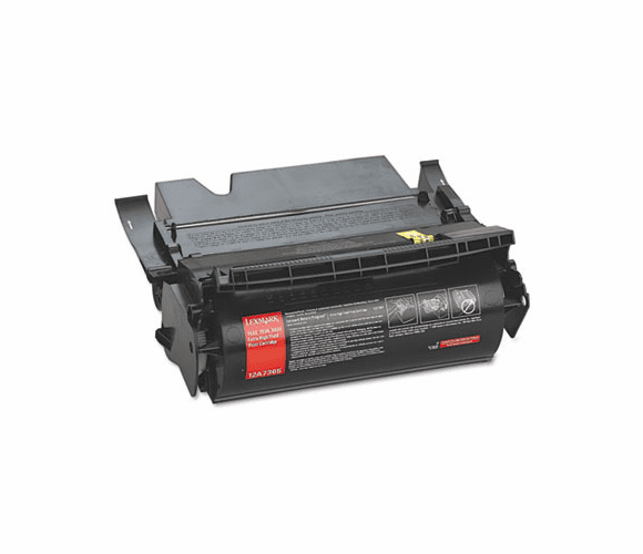 LEX12A7365 12A7365 Extra High-Yield Toner, 32000 Page-Yield, Black By LEXMARK INT'L, INC.