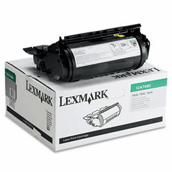 LEX12A7460 12A7460 Toner, 5000 Page-Yield, Black By LEXMARK INT'L, INC.