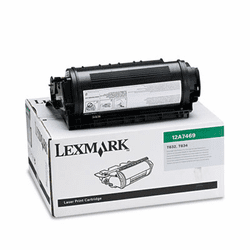 LEX12A7469 12A7469 Extra High-Yield Toner, 32000 Page-Yield, Black By LEXMARK INT