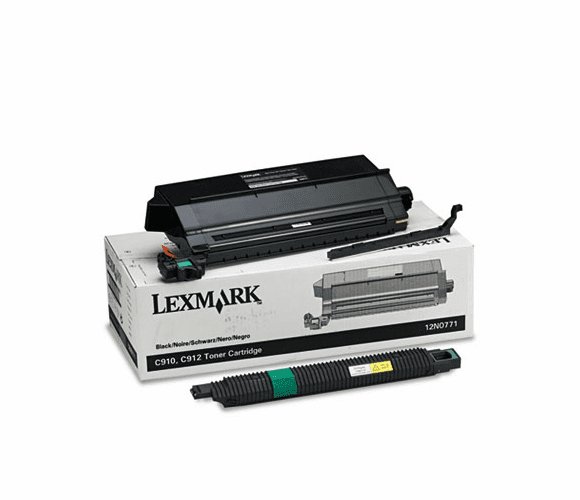 LEX12N0771 12N0771 Toner, 14000 Page-Yield, Black By LEXMARK INT'L, INC.