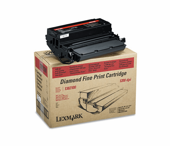 LEX1382100 1382100 Toner, 7500 Page-Yield, Black By LEXMARK INT'L, INC.