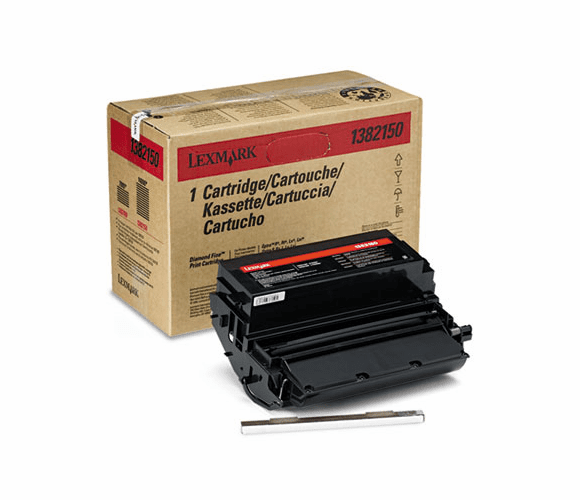 LEX1382150 1382150 High-Yield Toner, 17600 Page-Yield, Black By LEXMARK INT'L, INC.