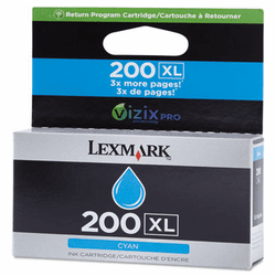 LEX14L0175 14L0175 (200XL) High-Yield Ink, Cyan By LEXMARK INT'L, INC.