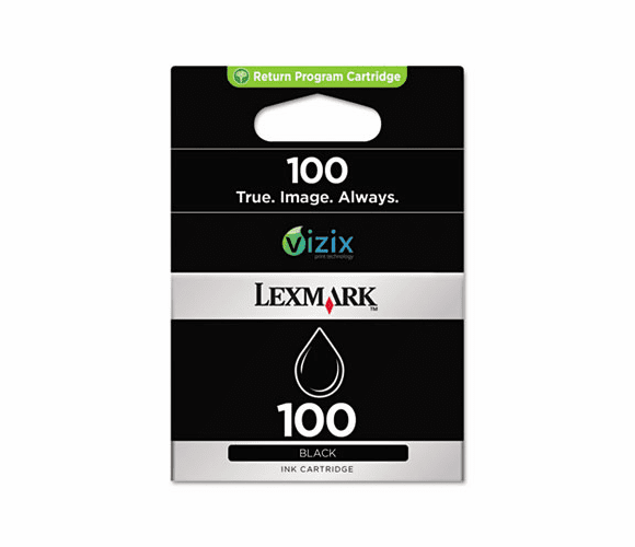 LEX14N0820 14N0820 (100) Ink, 170 Page-Yield, Black By LEXMARK INT'L, INC.