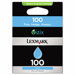 LEX14N0900 14N0900 (100) Ink, 200 Page-Yield, Cyan By LEXMARK INT'L, INC.