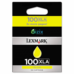 LEX14N1095 14N1095 (100XLA) Extra-High Yield Ink, Yellow By LEXMARK INT'L, INC.
