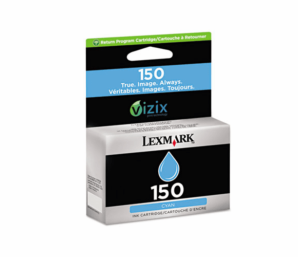 LEX14N1608 14N1608 (150) Ink, Cyan By LEXMARK INT'L, INC.
