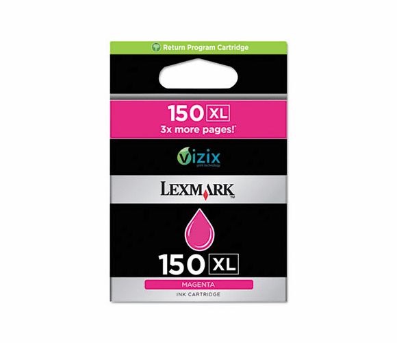 LEX14N1616 14N1616 (150XL) High-Yield Ink, Magenta By LEXMARK INT'L, INC.