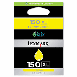 LEX14N1618 14N1618 (150XL) High-Yield Ink, Yellow By LEXMARK INT'L, INC.