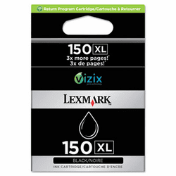 LEX14N1619 14N1619 (155XL) High-Yield Ink, Black By LEXMARK INT'L, INC.