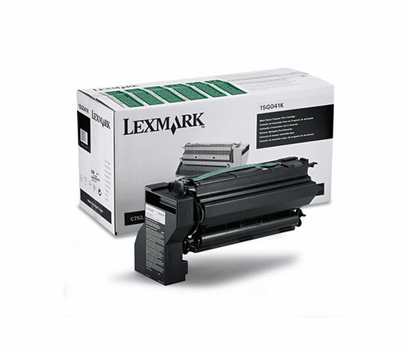 LEX15G041K 15G041K Toner, 6000 Page-Yield, Black By LEXMARK INT'L, INC.