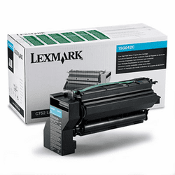 LEX15G042C 15G042C High-Yield Toner, 15000 Page-Yield, Cyan By LEXMARK INT'L, INC.