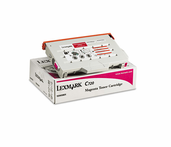 LEX15W0901 15W0901 High-Yield Toner, 7200 Page-Yield, Magenta By LEXMARK INT'L, INC.