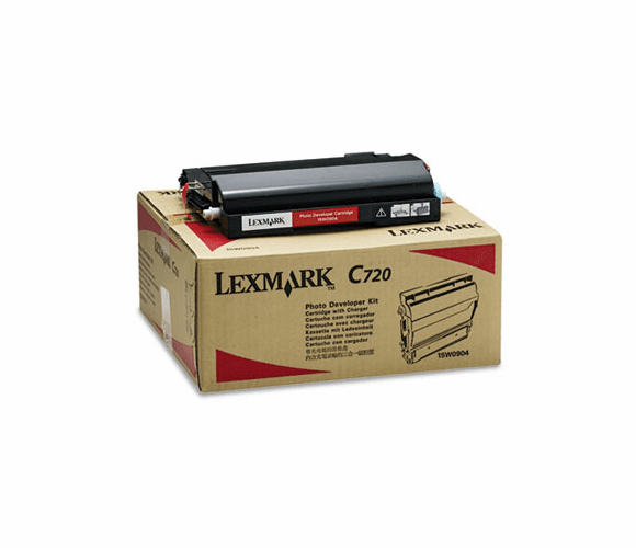 LEX15W0904 15W0904 Photodeveloper Cartridge, 40000 Page-Yield, Black By LEXMARK INT'L, INC.