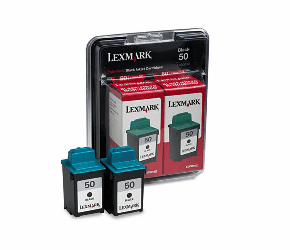 LEX16G0093 16G0093 Ink, 410 Page-Yield, 2/Pack, Black By LEXMARK INT'L, INC.