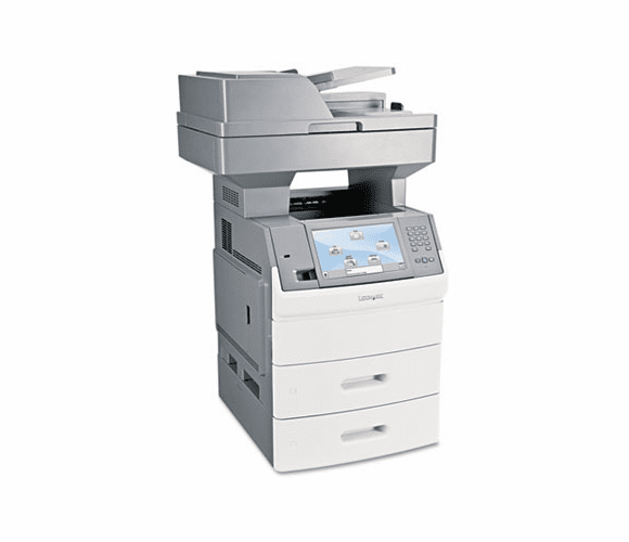 LEX16M1270 X656dte Multifunction Monochrome Laser Printer/Copier/Fax/Scanner w/ Duplexing By LEXMARK INT'L, INC.