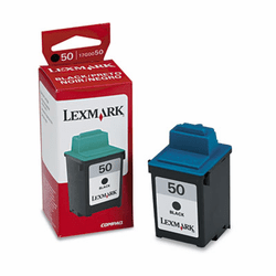 LEX17G0050 17G0050 Ink, 410 Page-Yield, Black By LEXMARK INT